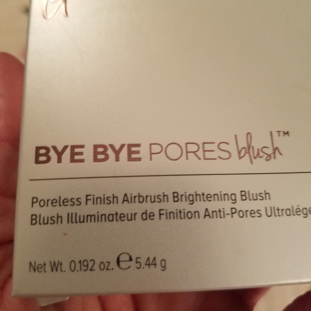 It's cosmetics blush